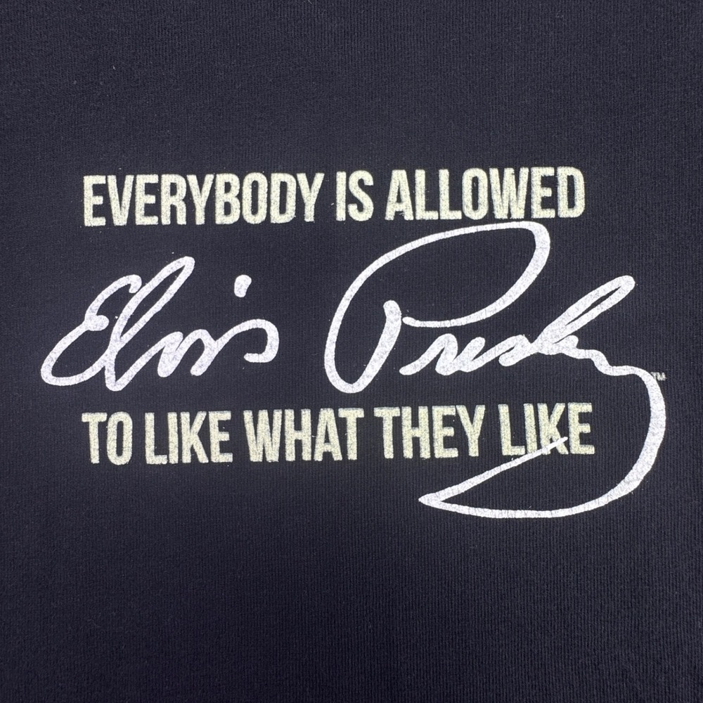 Elvis Presley Shirt Men's Medium Sun Record‎ Company Black Tee Short Sleeve